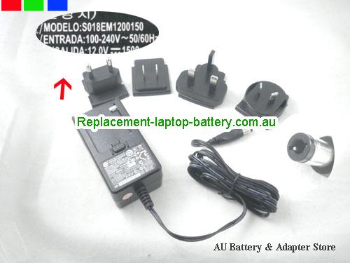  Genuine LACIE  12V 1.5A Laptop AC Adapter LaCie12V1.5A18W-5.5x2.5mm