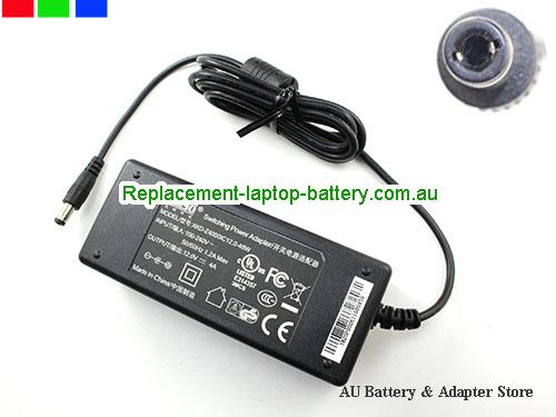  Genuine MOSO  12V 4A Laptop AC Adapter MOSO12V4A48W-5.5x2.5mm
