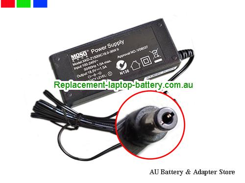 AU  Original Genuine Moso XKD-Z1500IC18.0-36W II Power Supply 18v 1.5A AC Adapter