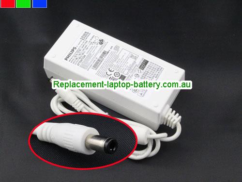 AU  Original Genuine Philips ADPC1936 Ac Adapter for LCD LED Monitor 19v 2.0A White
