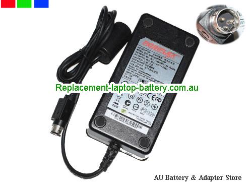 AU  Original Genuine Posiflex EA1050D-240 Adapter 24v 2.08A 50W 3 Pin Power Supply