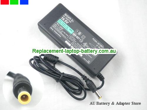 AU  Original AC Adapter for SONY PCG-GRS100 PCGA-AC19V1 PCGA-AC19V4 VGP-AC19V7 AC Adapter  19.5V 5.13A