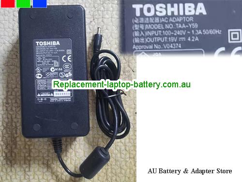 AU  Original Genuine Toshiba TAA-Y59 Ac Adaptor 19v 4.2A 79.8W  Power Supply