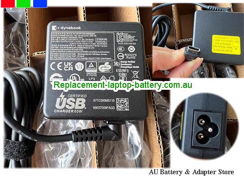  Original PA5352E-1AC3, DYNABOOK PA5352E-1AC3 ac adapter 20V 3.25A 65W