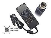 Original Genuine ENG 3A-902DA12 AC Adapter 3A-902DA12-023-AR 12V 7.5A Power Supply 4 Pins
