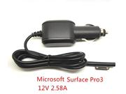  Original New Microsoft Surface Pro3 Pro 4 Car charger 12V 2.58A ADP-40TH A Adapter