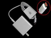  Original MDY-11-EB AC Adapter 65W Type C XiaoMi US White PD Fast Charger