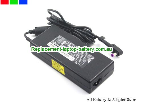  image 2 of  Original Genuine ACER ADP-135KB T AC Adapter PA-1131-16 19v 7.1A 135W Violet Tip 