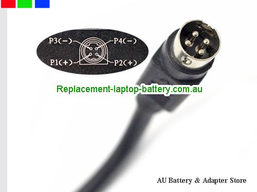  image5 of Australia  Original Genuine Adapter Tech ATS200T-P120 AC Adapter 12V 16A 192W Power Supply 4 Pins 