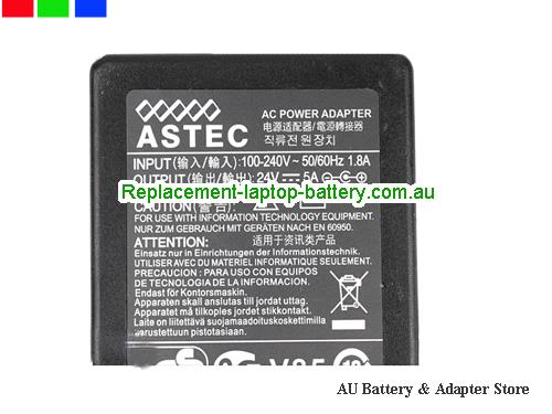  image 3 of  Original Astec E1519J018Z01L 24V 5A 120W Power Adapter 