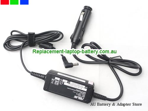  image 1 of  Original ASUS Car Charger for EEE PC 900 900HA 1000 1000H 1002HA 12V 3A DC 