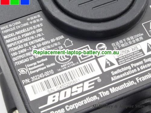  image 4 of  Original Genuine BOSE PSM41R-200 Ac adapter for SoundDock Portable 20v 2A 352245-0010 