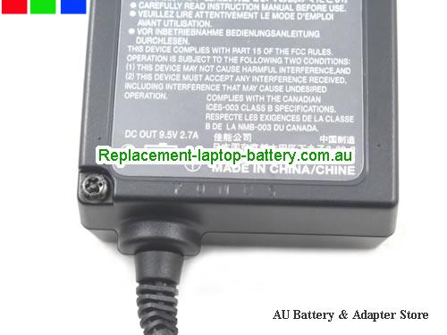  image 3 of  Original Genuine Canon CA-560 AC Adapter 9.5v 2.7A 26W for POWERSHOT OPTURA SERIES 