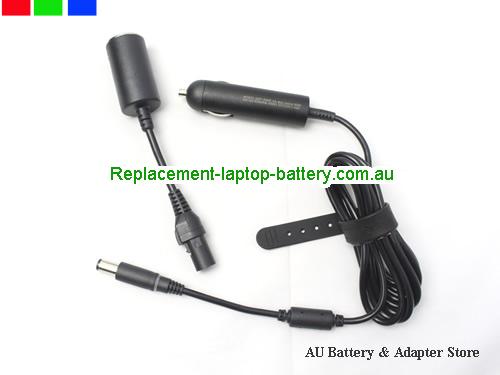  image 1 of  Original Genuine DELL Car airplane charger for DELL LATITUDE E6230 E1705 E4310 E5520 PP05L XPS L502 ADP-90ND AA 