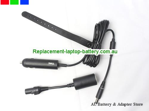  image5 of Australia  Original Genuine DELL Car airplane charger for DELL LATITUDE E6230 E1705 E4310 E5520 PP05L XPS L502 ADP-90ND AA 