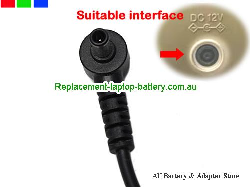  image5 of Australia  Original Genuine Casio AD-A12150LW Ac Adapter AD-12MLA 12v 1.5A for Portable Keyboard 