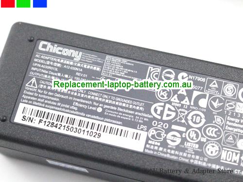  image 3 of  Original CHICONY A12-030N1A 19V 1.58A 30W Ac Adapter 