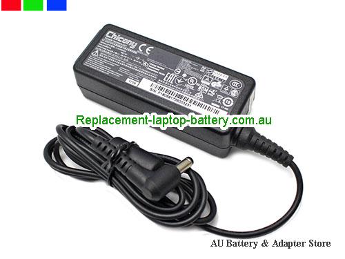  image 2 of  Original Genuine Chicony A13-040N3A AC Adapter U/N A040R074L 19v 2.1A Power Supply with 4.0x1.7mm Tip 