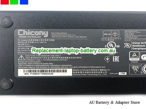  image 4 of  Original A12-180P1A ac adapetr chicony A180A010L 19v 9.5A 7.4mm*5.0mm Pin 