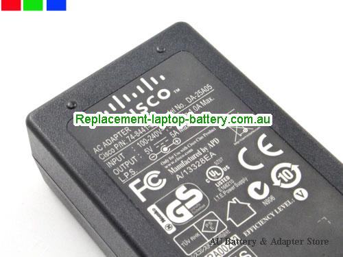 image 4 of  Original Genuine Cisco 74-8441-02 Ac Adapter DA-25A05 5V 5A Power Supply 