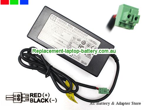  image 1 of  Original Genuine CWT KPL-060F AC Adapter 12v 5A 60W for HIKVISION Dahua Security Monitoring Hosting Machine  Special 2 Pin 
