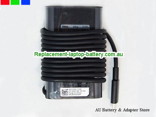  image 1 of  Original DELL XPS12 9250 7350 20V 2.25A 45W Type C USB-C Adapter 