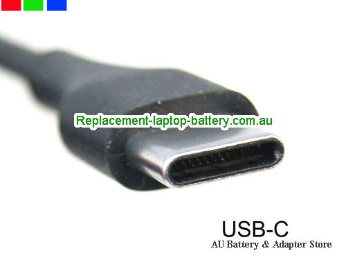  image5 of Australia  Original DELL XPS12 9250 7350 20V 2.25A 45W Type C USB-C Adapter 