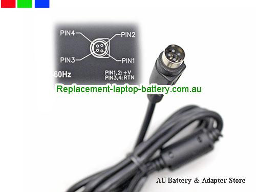  image5 of Australia  Original Genuine Delta MDS-150AAS12B AC/DC Medical Adapter 12v 10A 120W Power Supply Round with 4 Pins 
