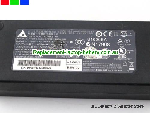  image 3 of  Original Genuine Delta DPS-90FB A Ac Adapter 12V 7.5A Power supply Round with 4 Pin 