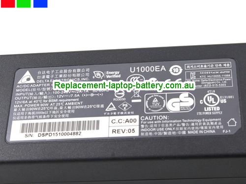  image 3 of  Original Delta DPS-90FB A 12V 7.5A 90W Ac Adapter 