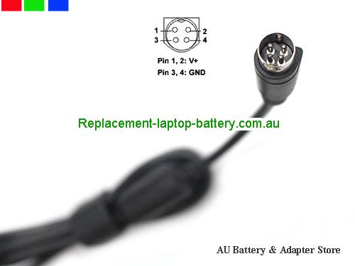  image5 of Australia  Original Genuine Delta ADP-90FB Ac Adapter 19V 4.74A 90W 4 PIN Power Supply 