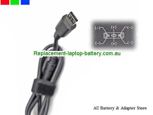  image5 of Australia  Original Genuine Thin Delta ADP-280BB B AC/DC Adapter 20V 14A 280W Power Supply Special Rectangle3 Tip 
