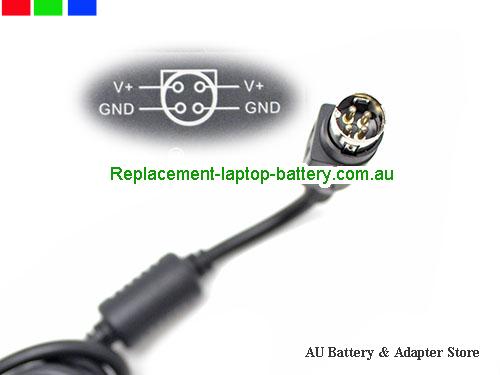  image5 of Australia  Original Genuine Delta DPS-120QB A AC Adapter 24v 5A 120W Power Supply with Round 4 Pin 