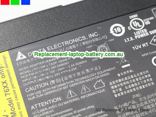  image5 of Australia  Original Delta TADP-150AB A 497-0466461 for NCR 76XX Series Power Adapter 24V 6.25A 