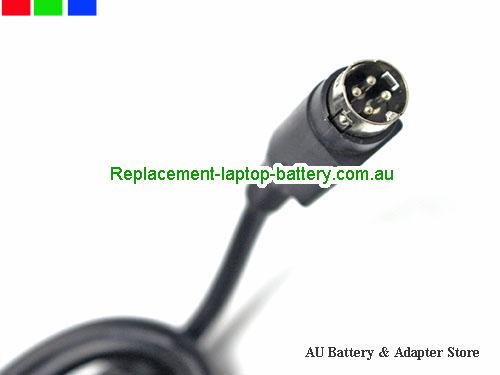  image5 of Australia  Original Genuine EDAC EA10953A AC Adapter 12v 6.6A 80W Round with 4 Pins 