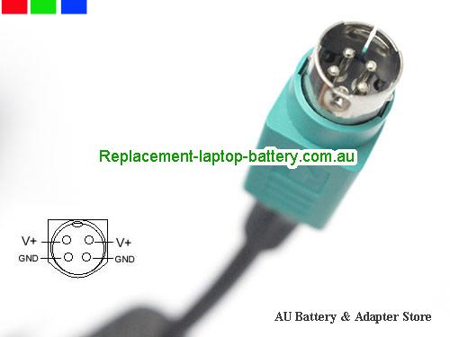  image5 of Australia  Original Genuine EDAC EA11001A-120 AC Adapter 12v 7.5A 90W Power Supply 4 Pin 