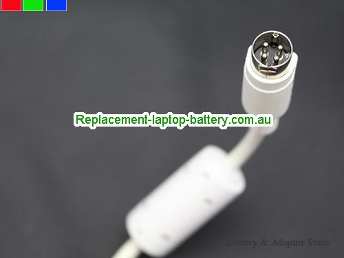  image5 of Australia  Original Genuine white Edac EA11001A-120 AC Adapter 12v 7.5A 90W Round with 4 Pins Power Supply 