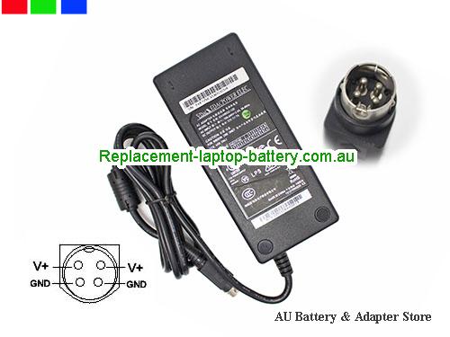  image 1 of  Original Genuine EDAC 12V 7A AC Adapter EA10953C-120 84W 4 Pins Power Supply SPAG98334 