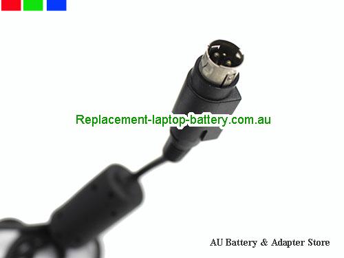  image5 of Australia  Original Genuine EDAC EA1050D-240 AC Adapter 24v 2.08A Power Supply Round With 3 Pins 