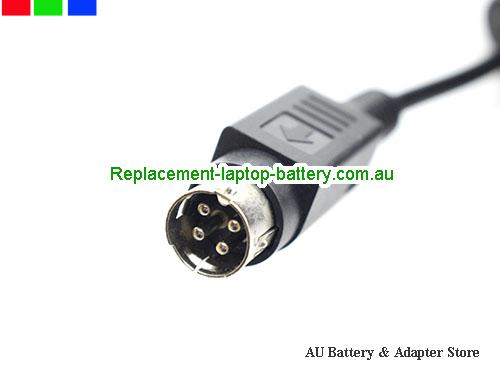  image5 of Australia  Original Genuine EDAC EA10723B-240 AC Adapter 24v 3.0A 72W Power Supply with 4 Pin 