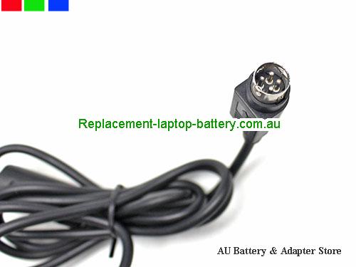  image5 of Australia  Original Genuine EDAC EA10951E-240 AC Adapter 24v 3.75A 90W Power Supply Round with 4 Pins 