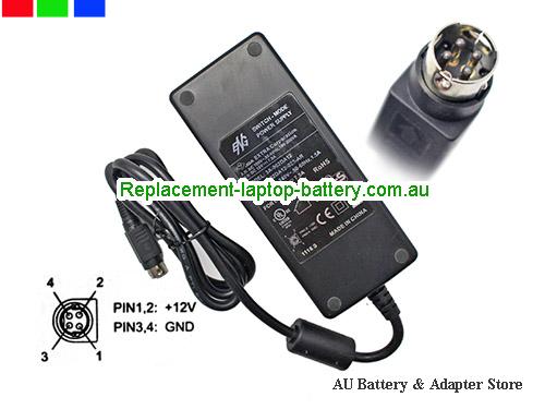  image 1 of  Original Genuine ENG 3A-902DA12 AC Adapter 3A-902DA12-023-AR 12V 7.5A Power Supply 4 Pins 