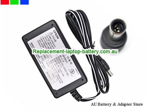  image 1 of  Original Genuine A110E Ac Adapter for Epson DC 24v 0.8A, Input 220V 2035979-02 