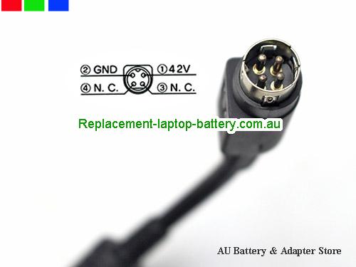  image5 of Australia  Original Genuine EPSON 42V 1.38A M248A Power Supply Adapter 4pin for EPSON C3500 