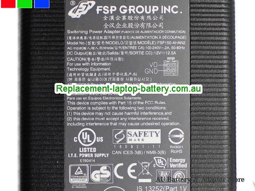  image 2 of  Original Genuine FSP FSP150-AHAN2  Switching Power Adaptrer 34-100192-01 FST2224HATD 12v 12.5A 150W 