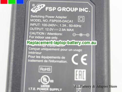  image 2 of  Original FSP 19V 2.9A FSP035-DACA1 AC Adapter 35W 