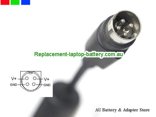  image5 of Australia  Original Genuine FSP FSP084-DIBAN2 Ac Adapter 12.0V 7.0A 84W 4 Pin Power Supply 