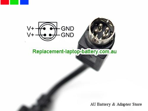  image5 of Australia  Original Genuine FSP FSP096-AHAN2 12V 8A Switching Power Adapter Round with 4 Pins AC Adapter 