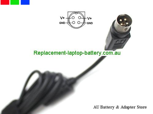  image5 of Australia  Original Genuine FSP FSP120-AAV AC Adapter FSP120-AAB 19V 6.32A 120W 4 Pin Power Supply 