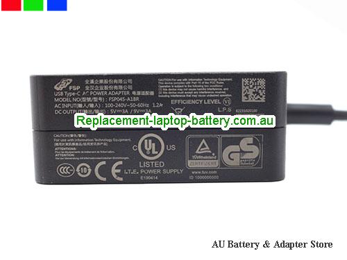 image 3 of  Original Genuine FSP  FSP045-A1BR USB Type C AC Adapter 20v 2.25A 45W Max 